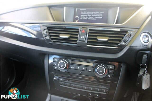 2013 BMW X1 SDRIVE 18D E84 MY13 SUV, 4 DOORS, 5 SEATS