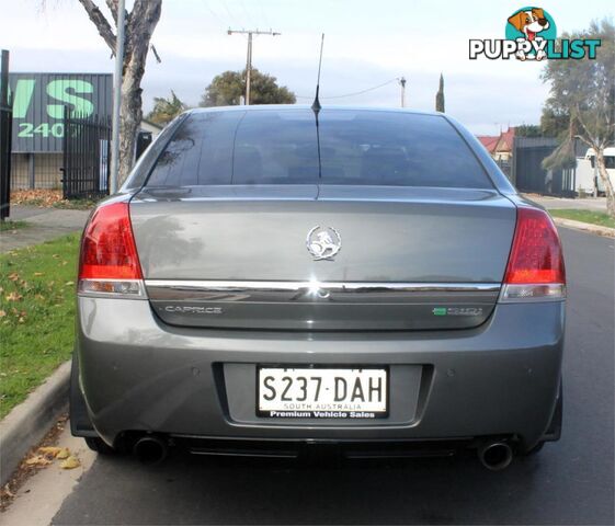 2011 HOLDEN CAPRICE  WM II SEDAN, 4 DOORS, 5 SEATS