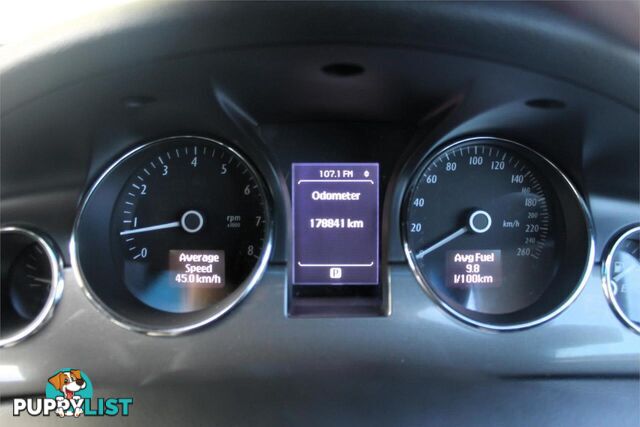 2011 HOLDEN CAPRICE  WM II SEDAN, 4 DOORS, 5 SEATS
