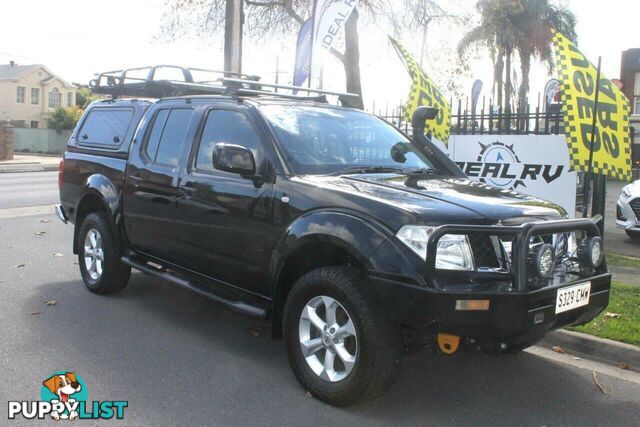 2010 NISSAN NAVARA ST (4X4) D40 UTE TRAY, 4 DOORS, 5 SEATS