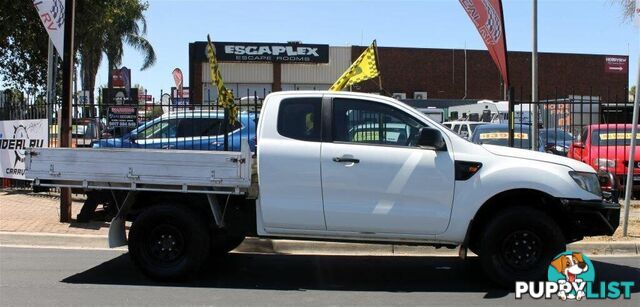 2012 FORD RANGER XL 3.2 (4X4) PX UTE TRAY, 4 DOORS, 4 SEATS