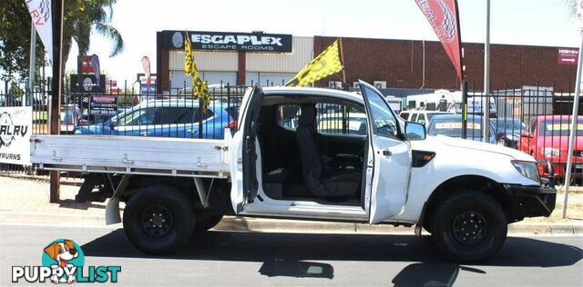 2012 FORD RANGER XL 3.2 (4X4) PX UTE TRAY, 4 DOORS, 4 SEATS