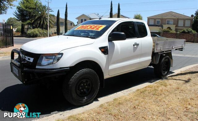 2012 FORD RANGER XL 3.2 (4X4) PX UTE TRAY, 4 DOORS, 4 SEATS