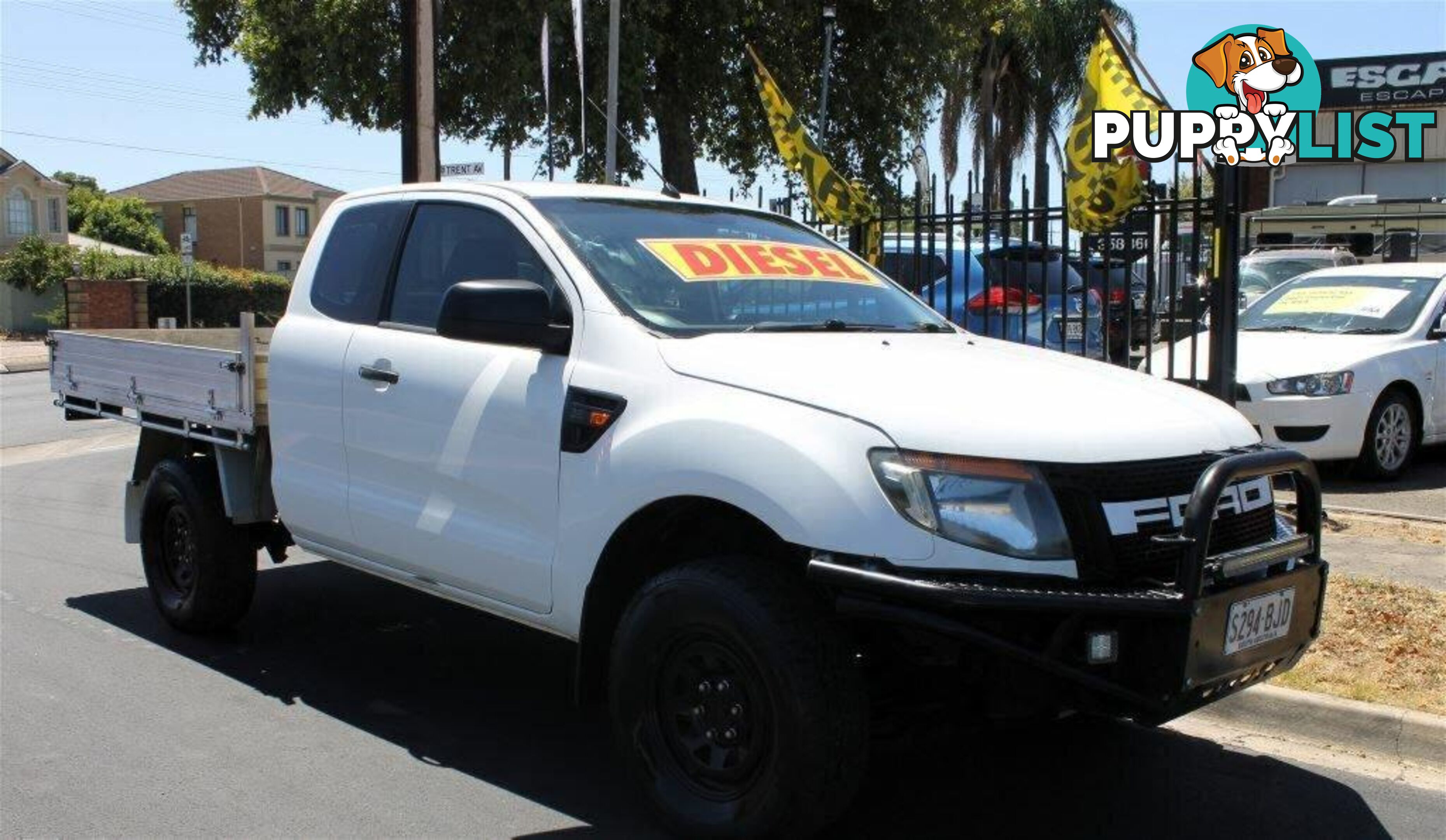 2012 FORD RANGER XL 3.2 (4X4) PX UTE TRAY, 4 DOORS, 4 SEATS