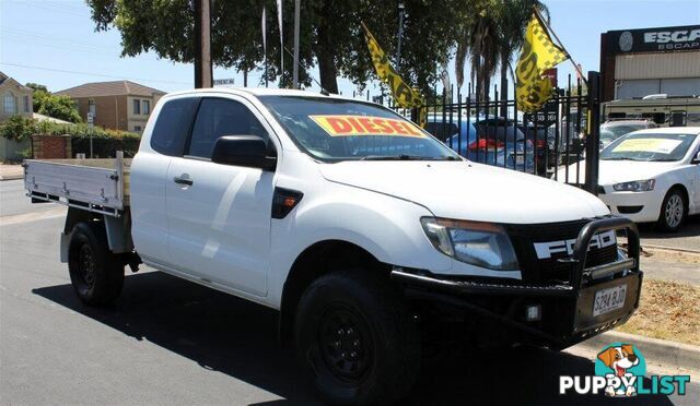 2012 FORD RANGER XL 3.2 (4X4) PX UTE TRAY, 4 DOORS, 4 SEATS