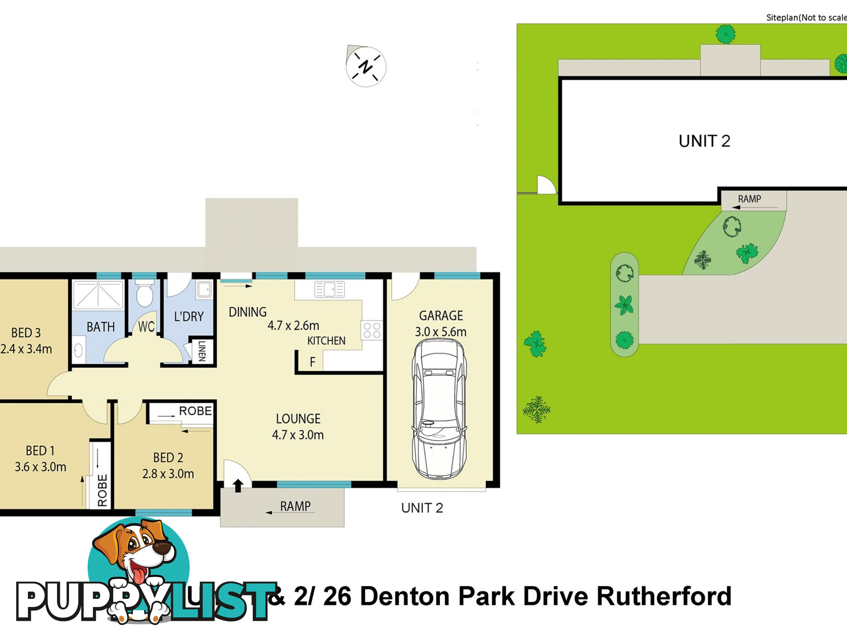 Units 1 & 2/26 Denton Park Drive RUTHERFORD NSW 2320