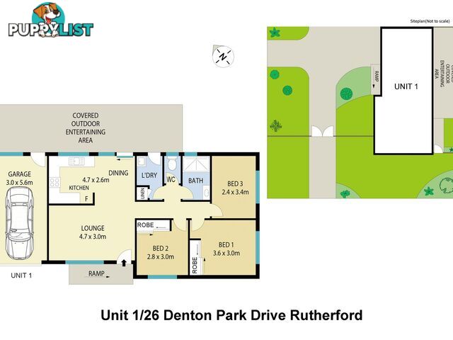 Units 1 & 2/26 Denton Park Drive RUTHERFORD NSW 2320