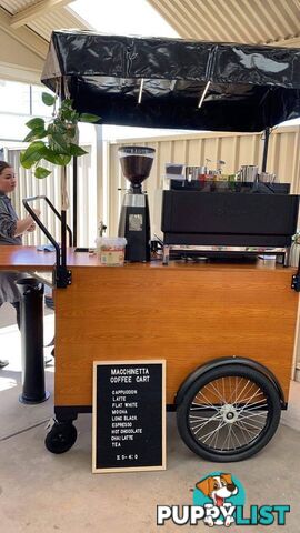 Coffee cart for sale, start a business or expand an existing