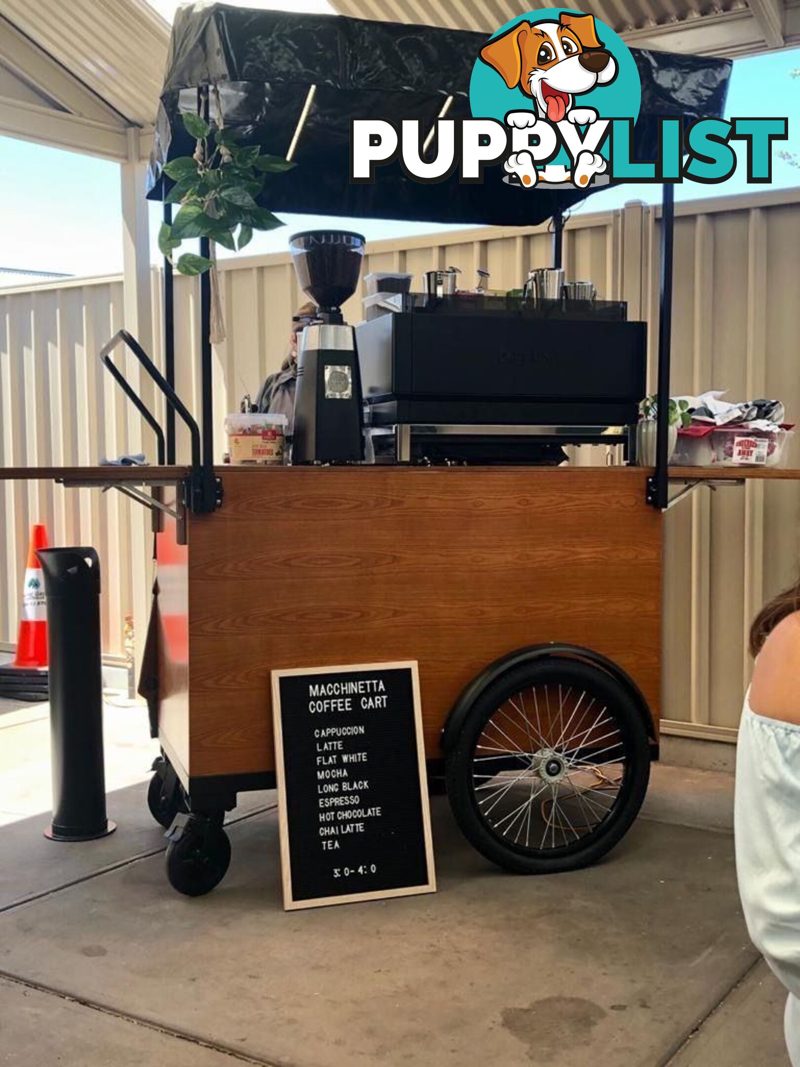 Coffee cart for sale, start a business or expand an existing