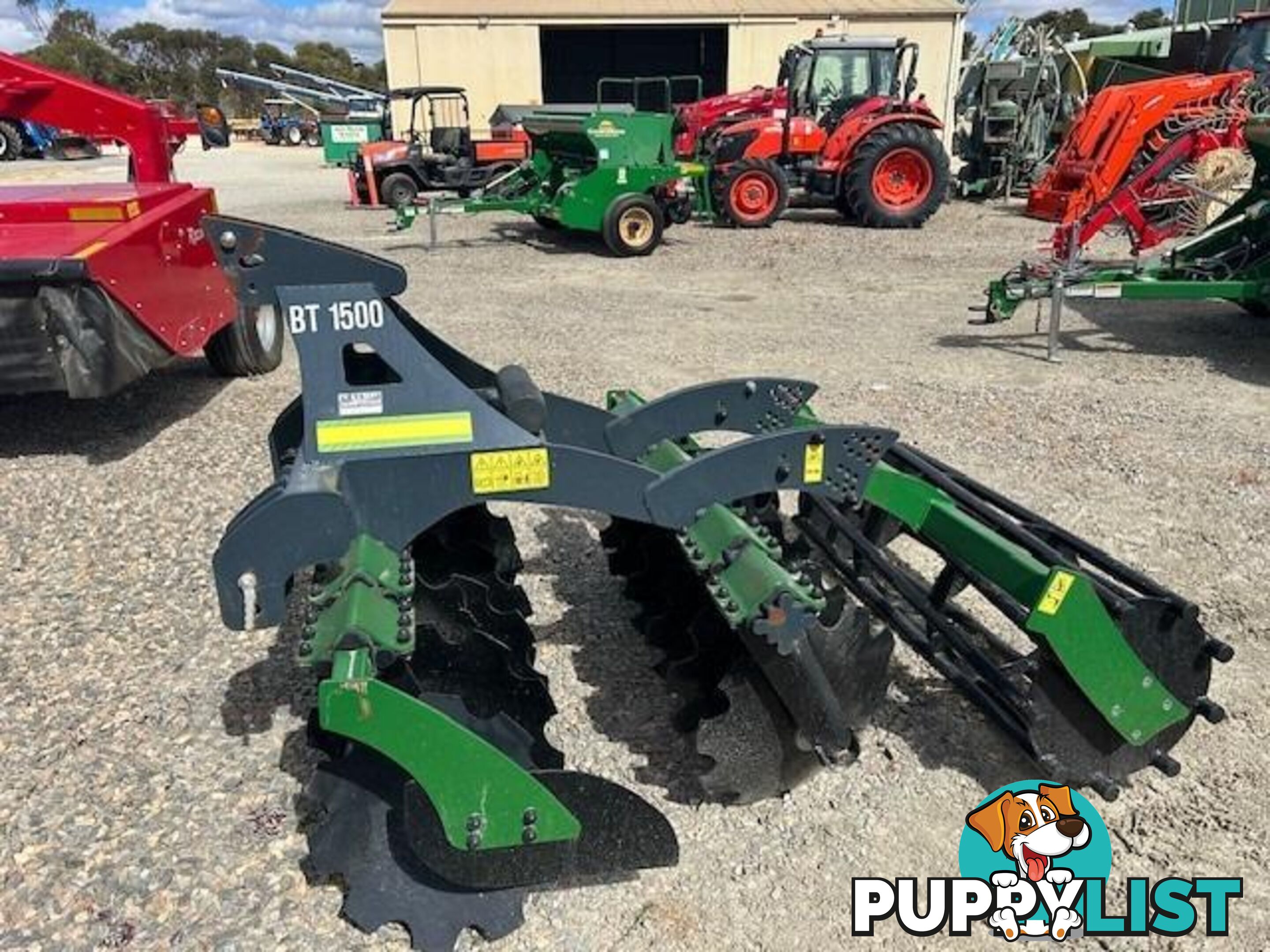 Bernardin 1500/1800 Speed Discs Disc Plough Tillage Equip