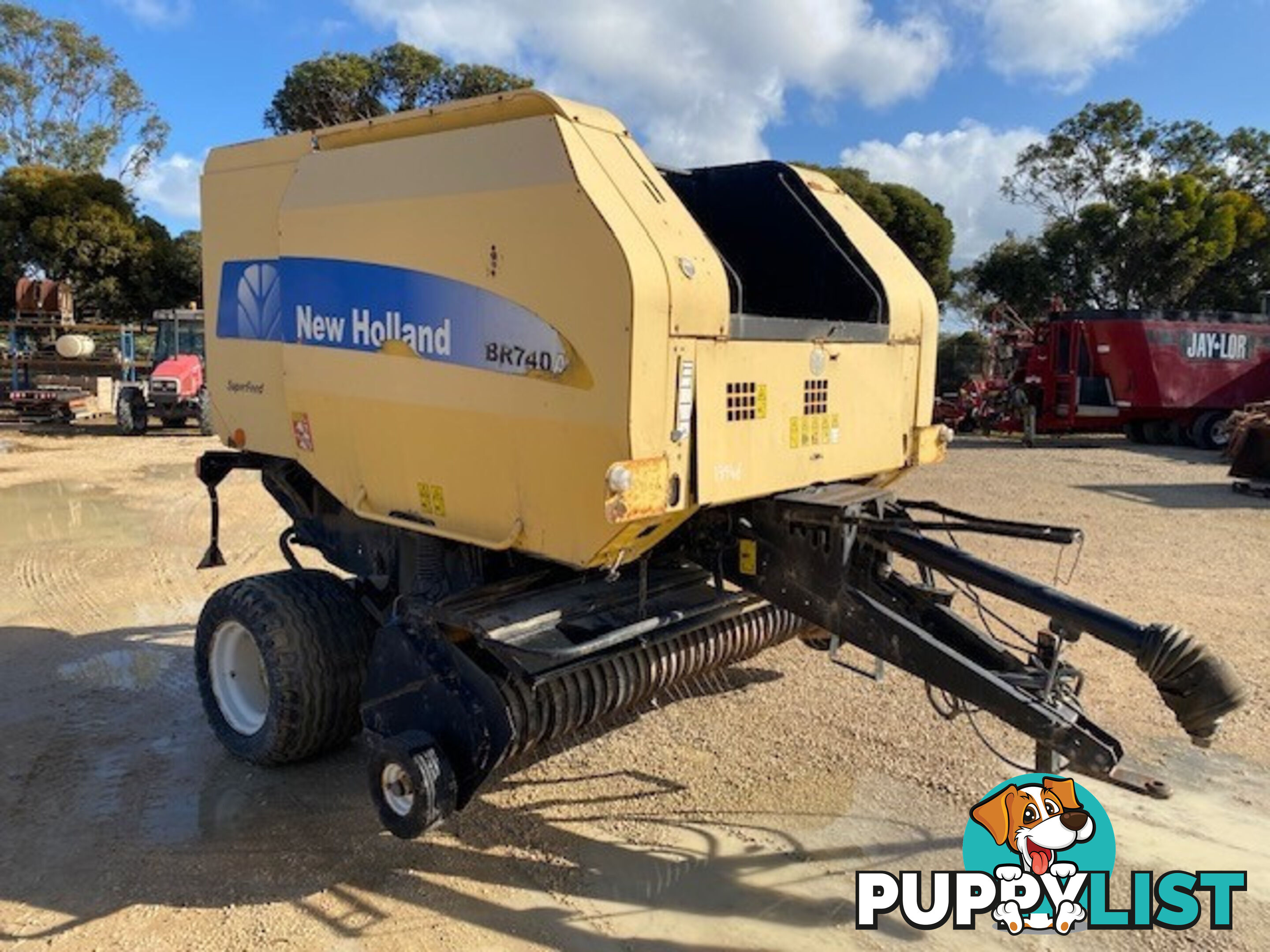 New Holland BR740A Round Baler Hay/Forage Equip
