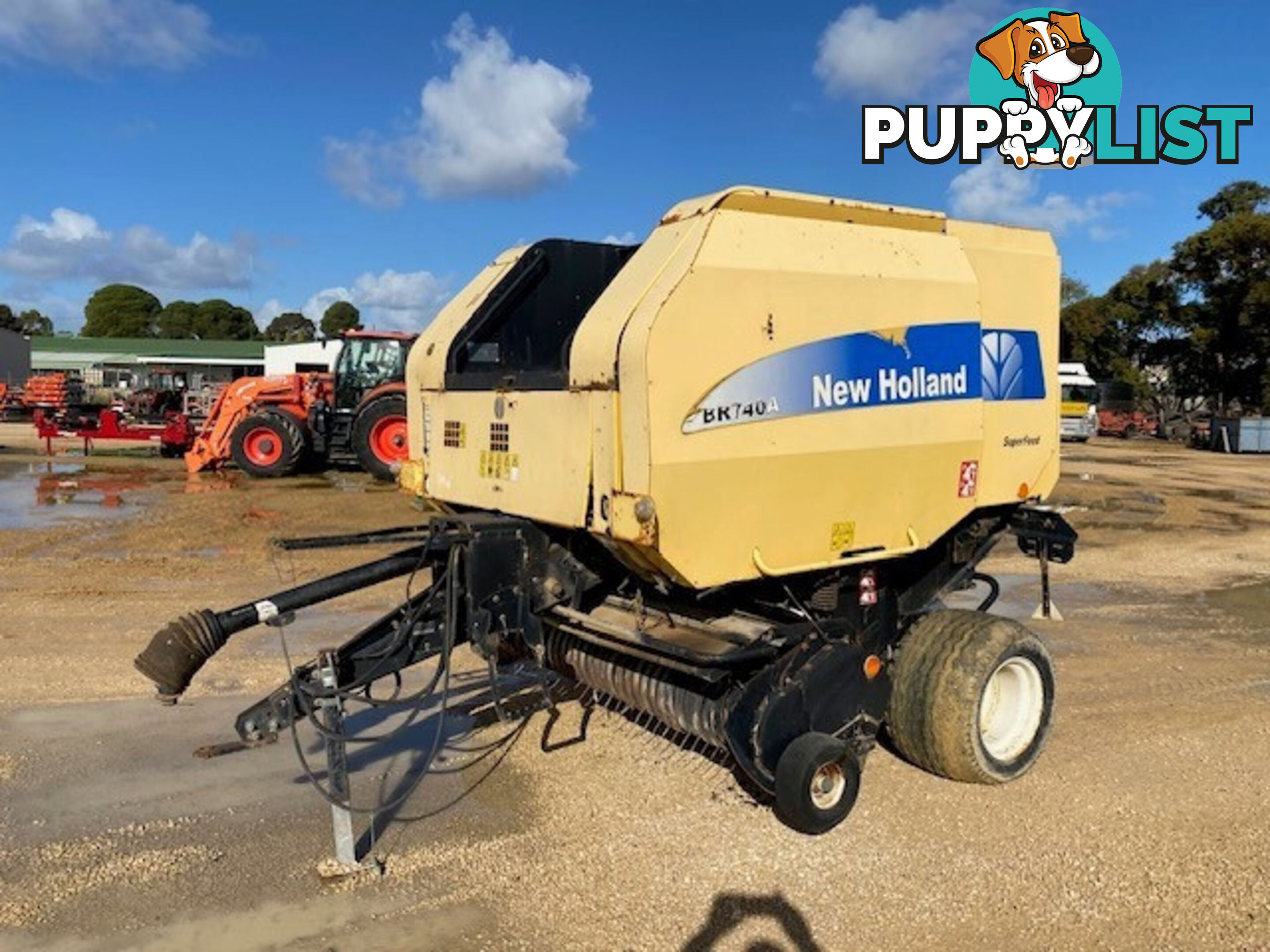 New Holland BR740A Round Baler Hay/Forage Equip