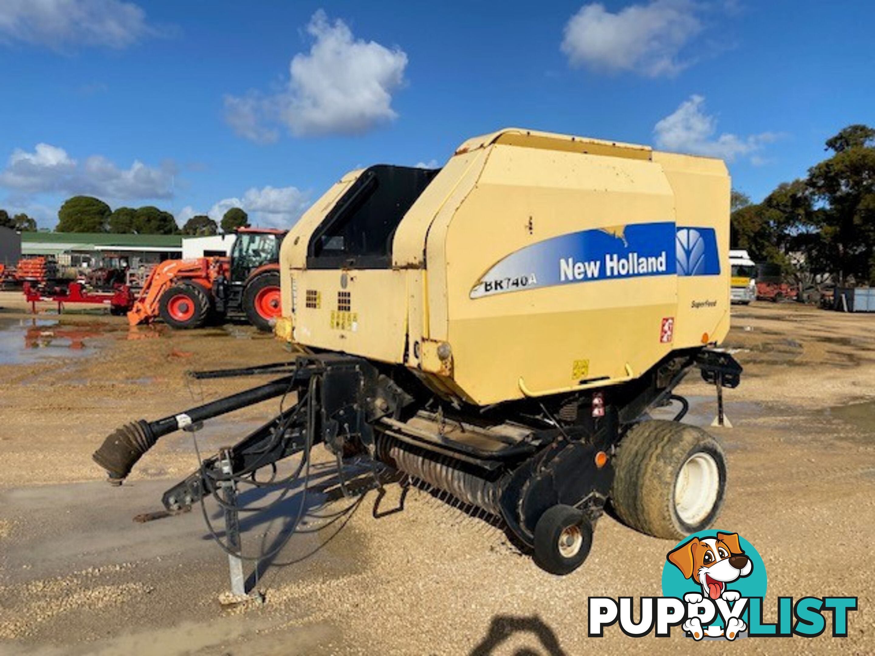 New Holland BR740A Round Baler Hay/Forage Equip