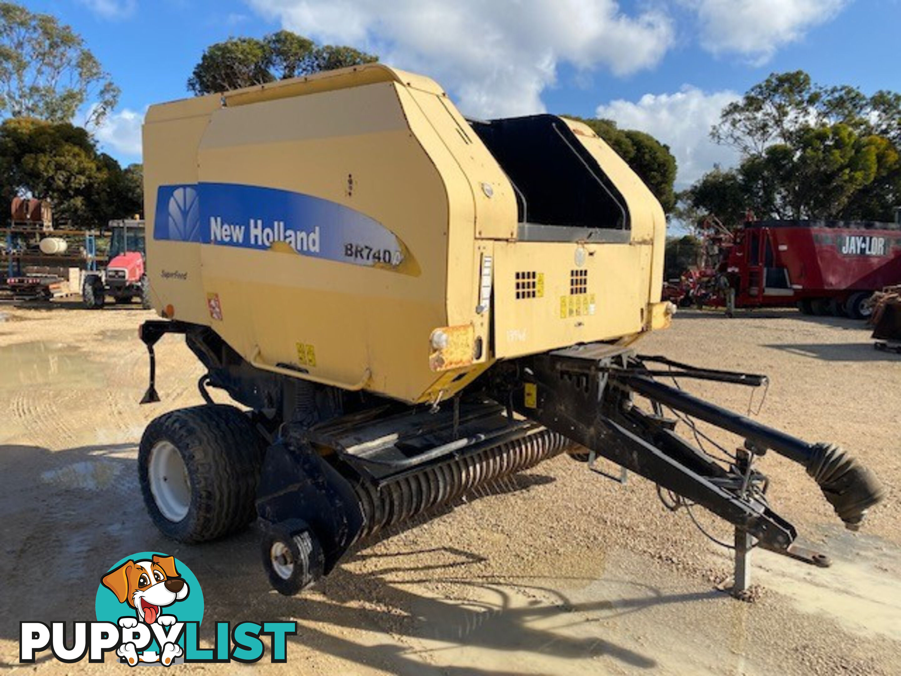 New Holland BR740A Round Baler Hay/Forage Equip