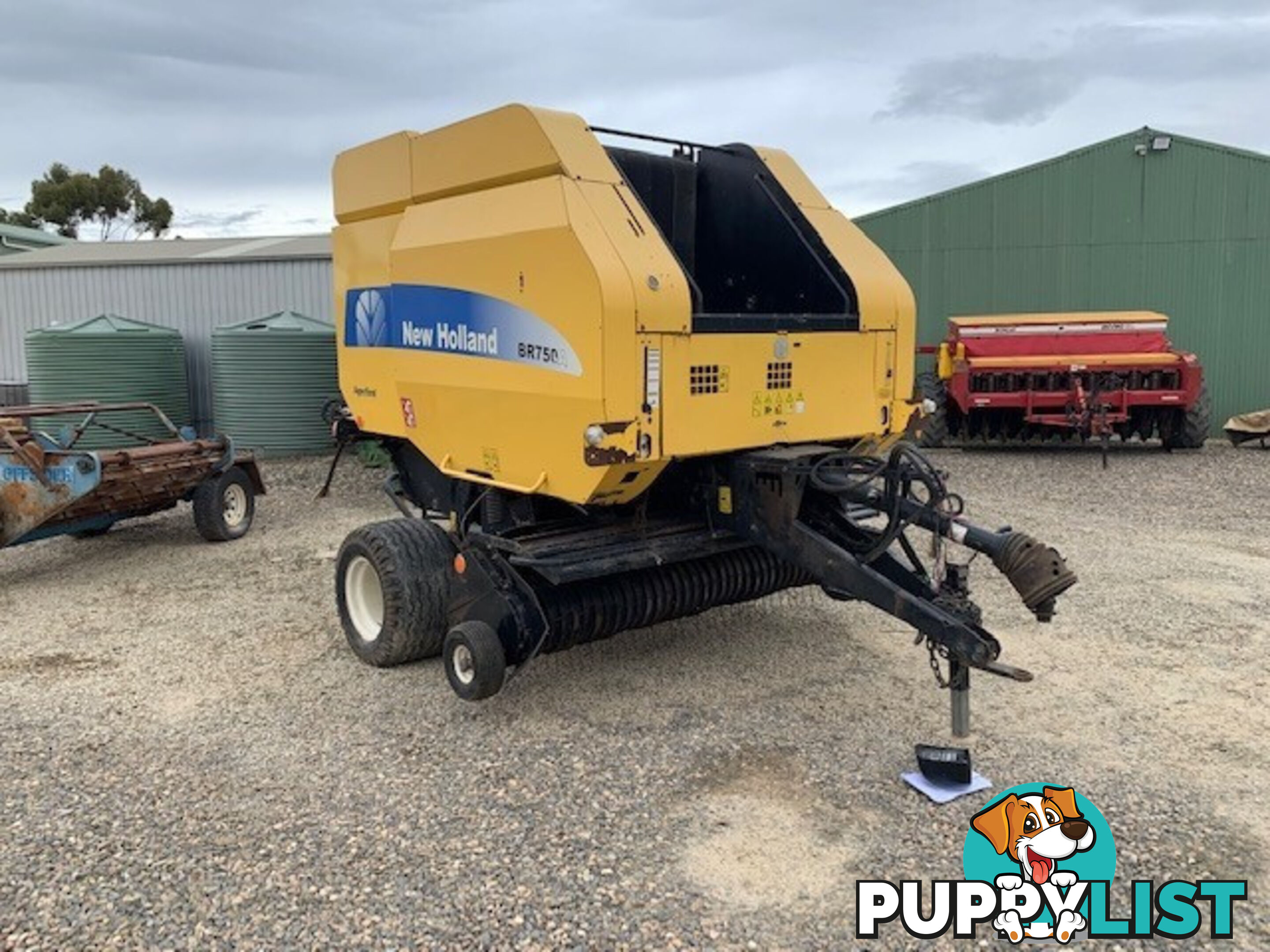 New Holland BR750A Round Baler Hay/Forage Equip