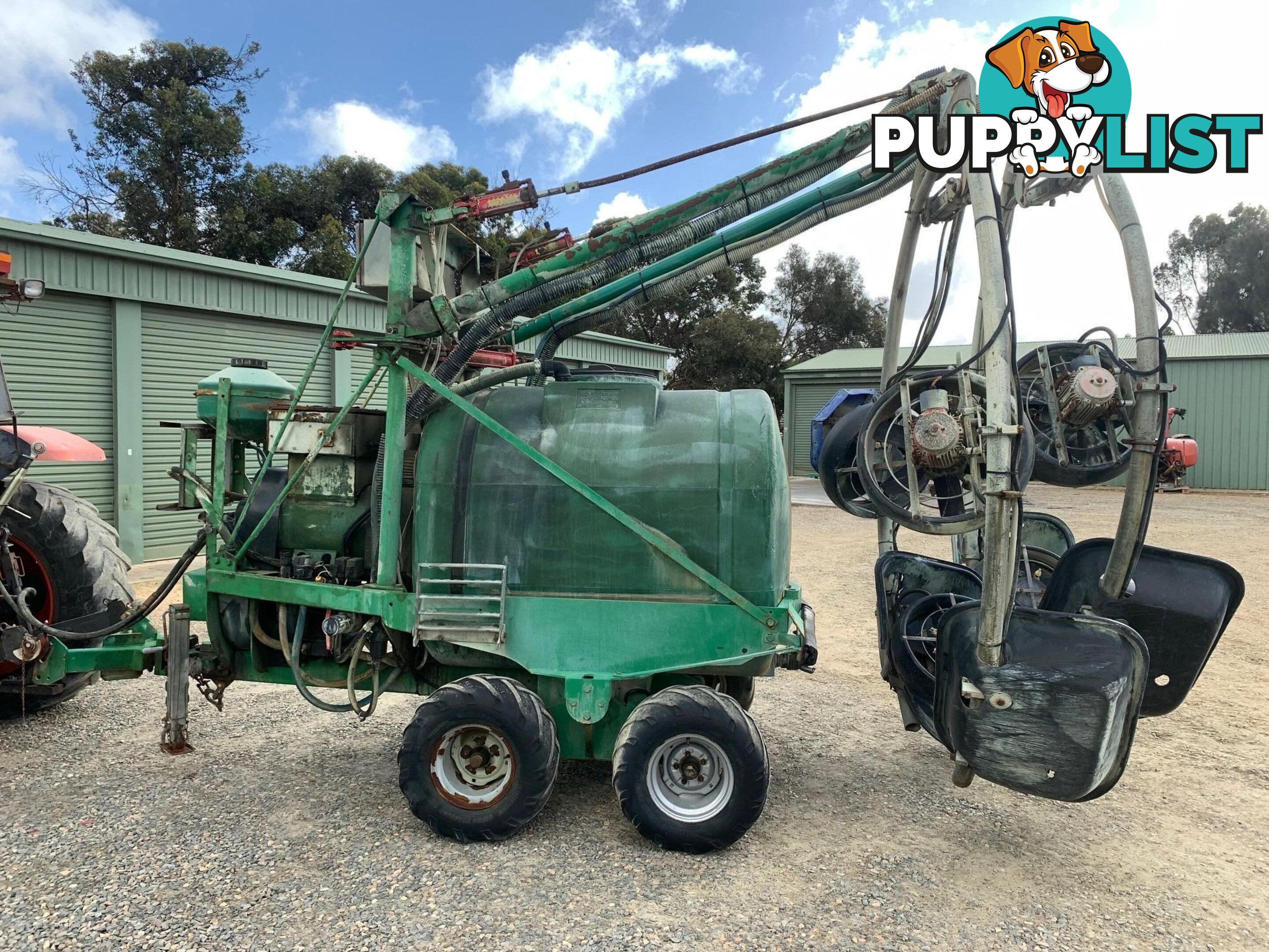 Green Tech 2000L Boom Spray Sprayer