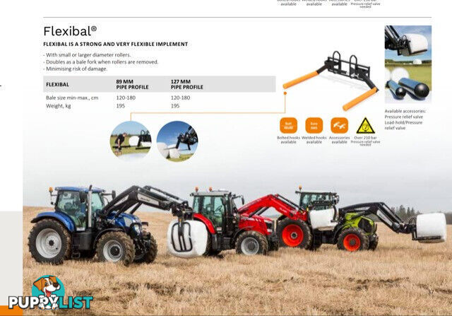 Quicke Silage Grab Bale Handler/Grab Hay/Forage Equip