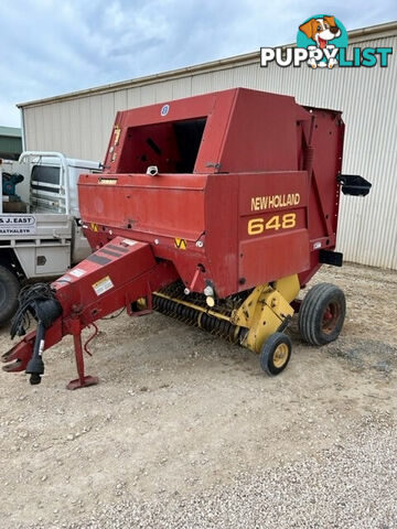 New Holland 648 Round Baler Hay/Forage Equip