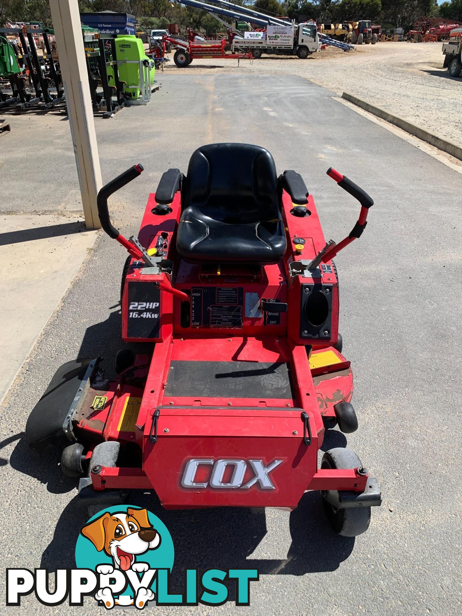 Cox Cruiser 42 Zero Turn Mower Slasher Hay/Forage Equip