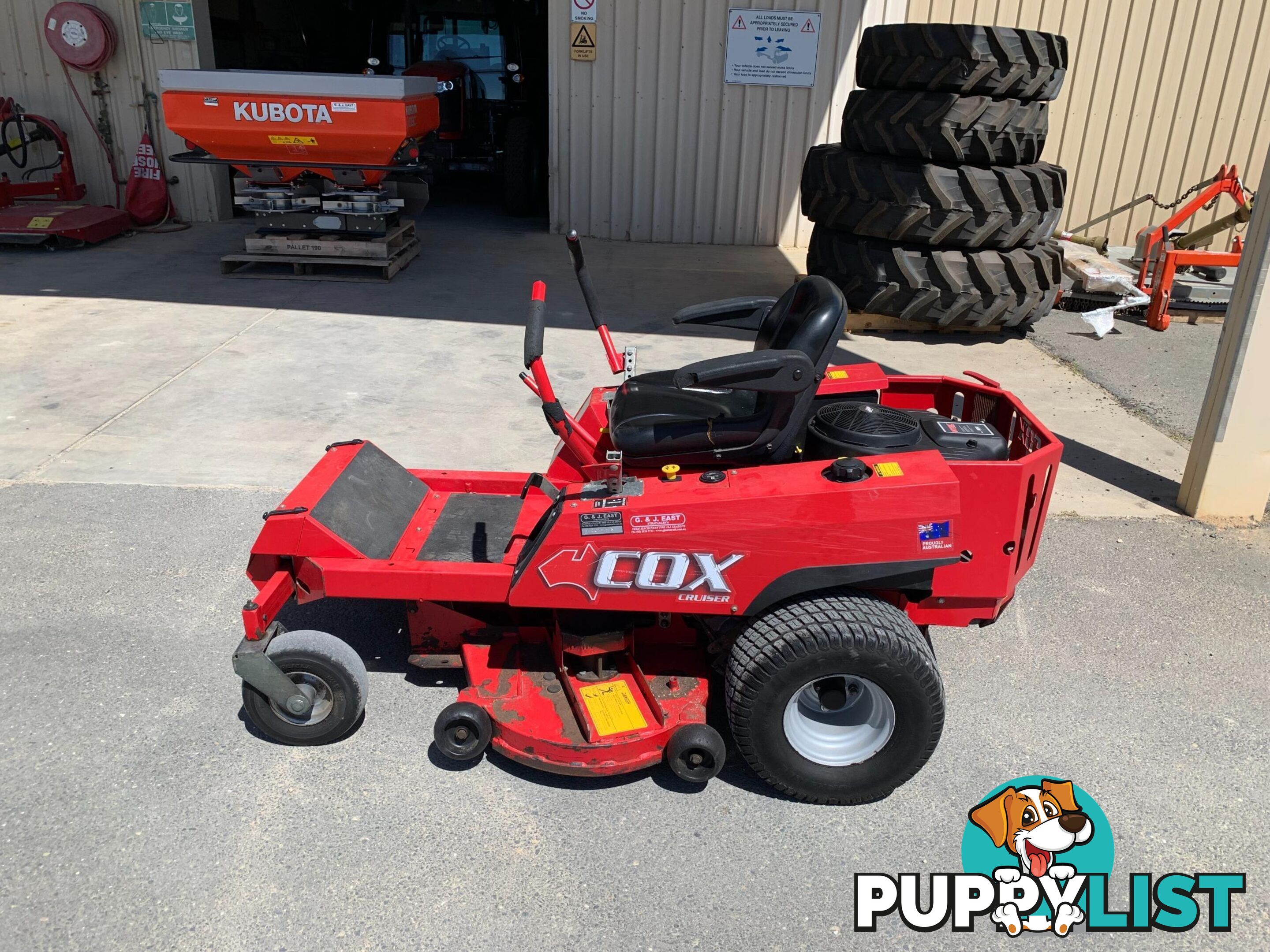 Cox Cruiser 42 Zero Turn Mower Slasher Hay/Forage Equip