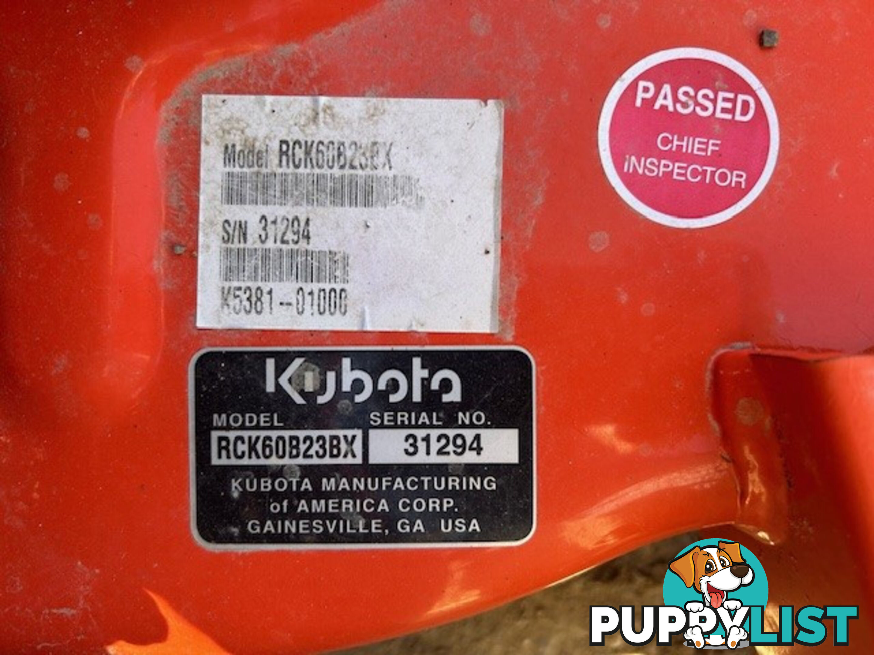 Kubota BX2660 FWA/4WD Tractor