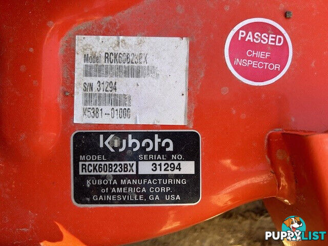 Kubota BX2660 FWA/4WD Tractor