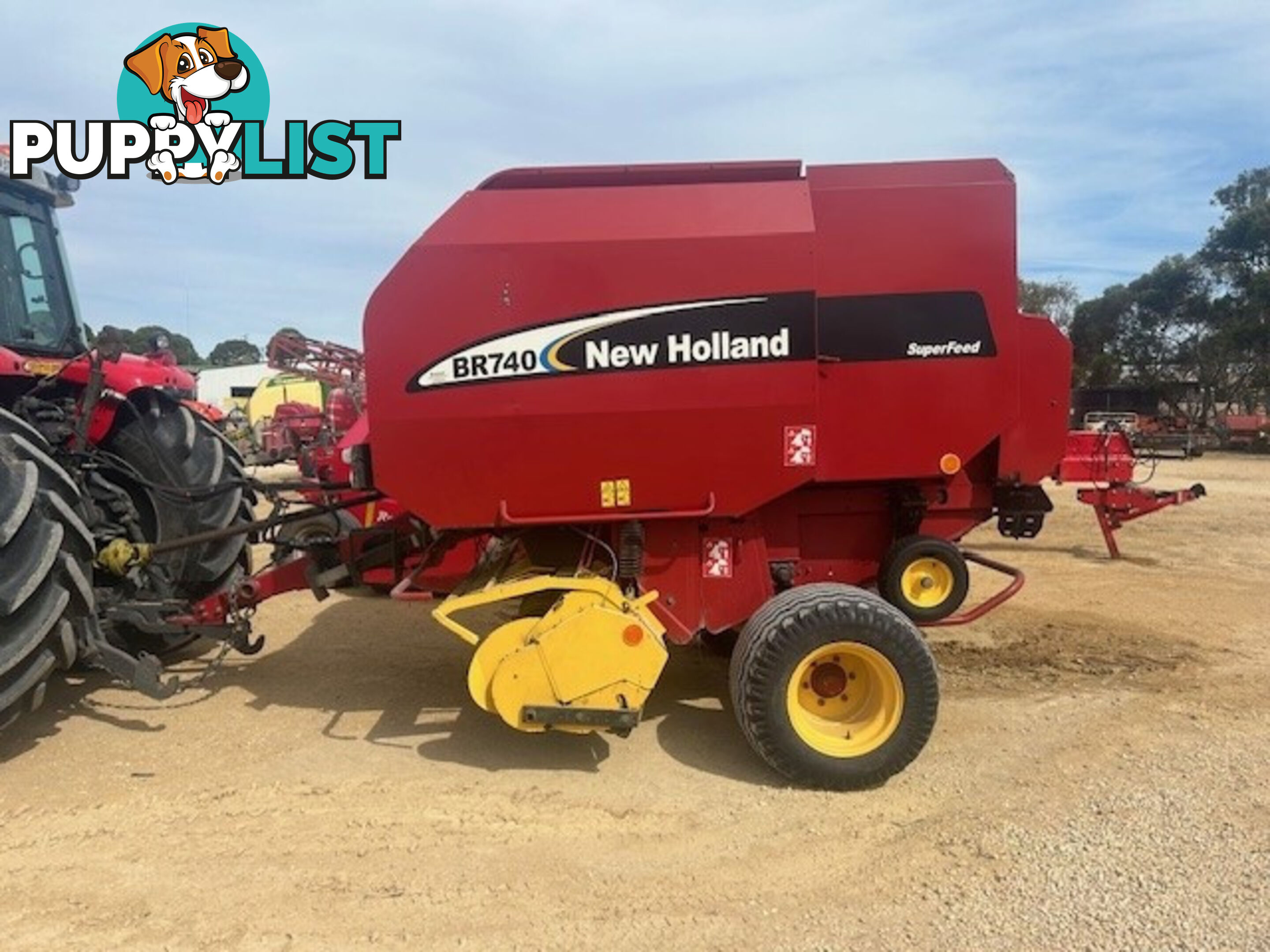 New Holland BR740 Round Baler Hay/Forage Equip