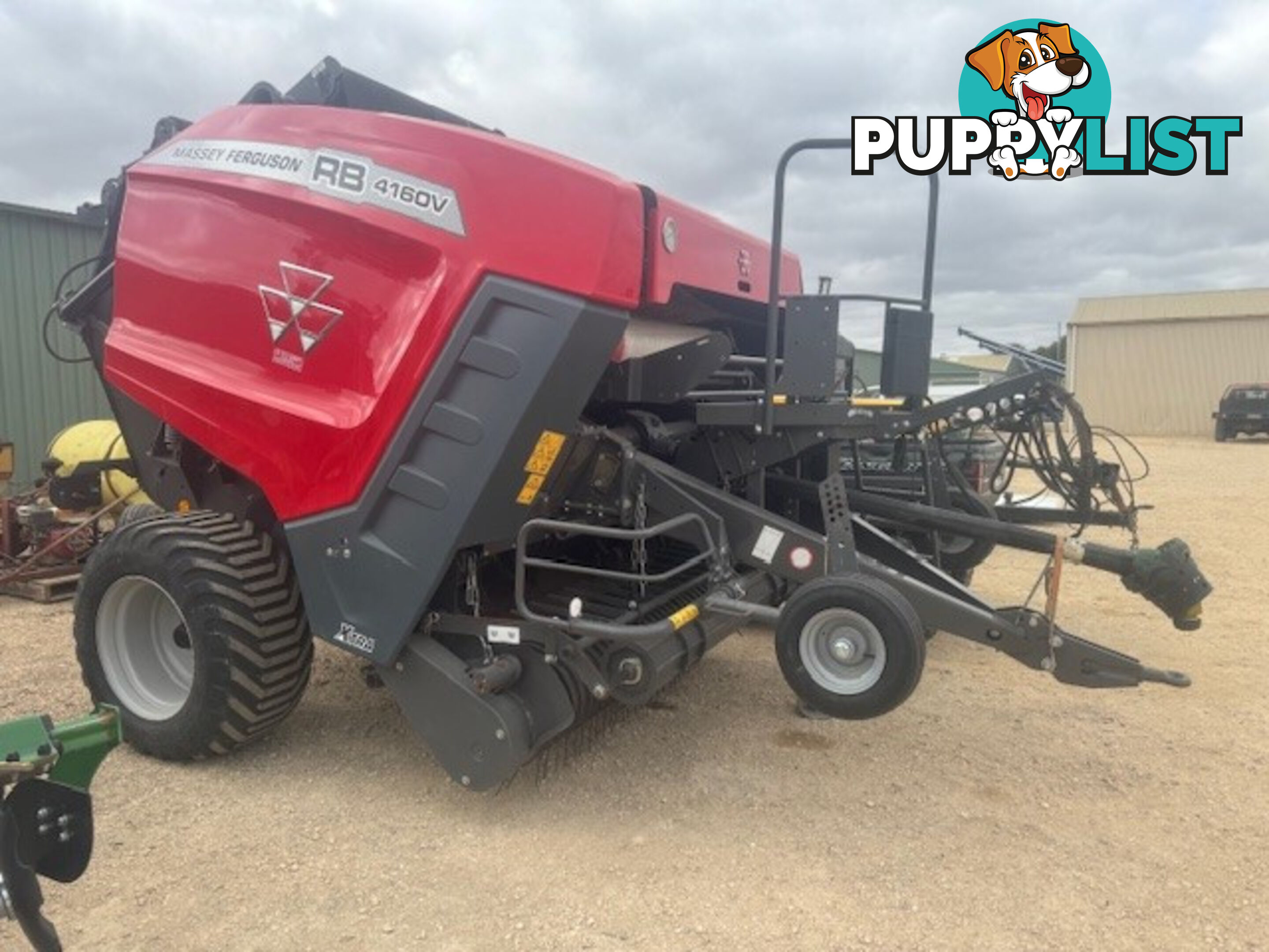 Massey Ferguson 4160XT Xtra Round Baler Hay/Forage Equip