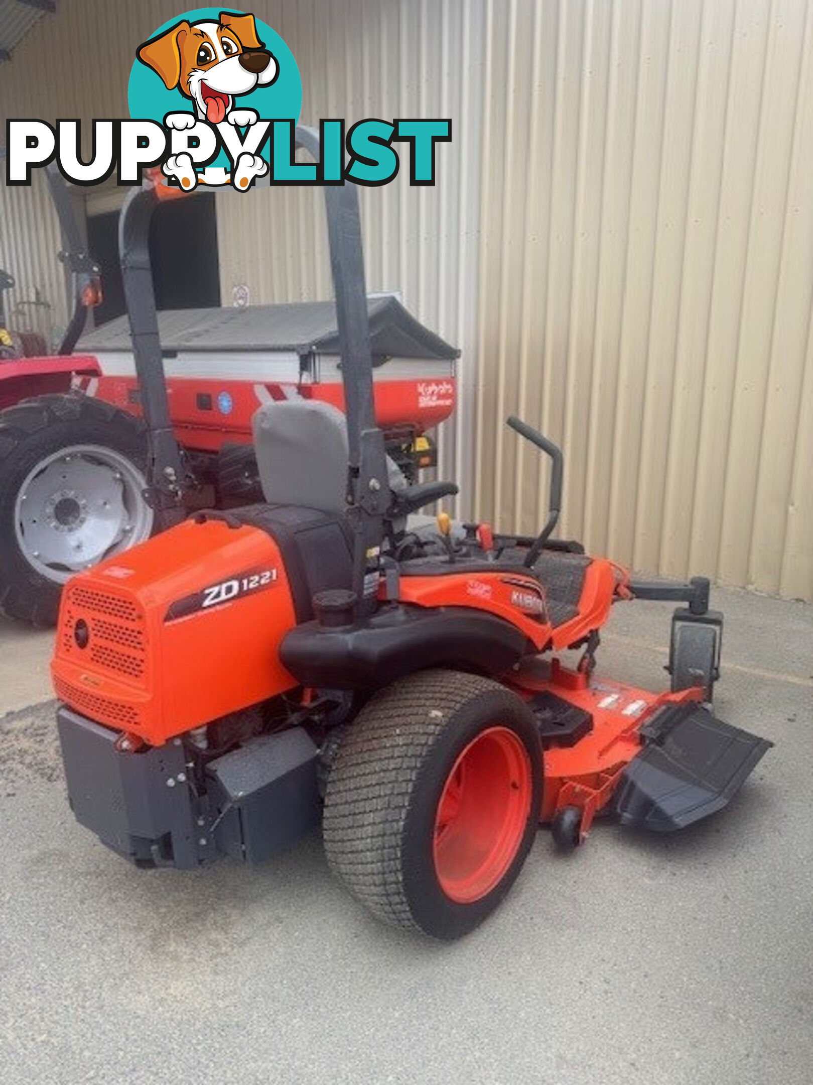 Kubota ZD1221 Zero Turn Lawn Equipment