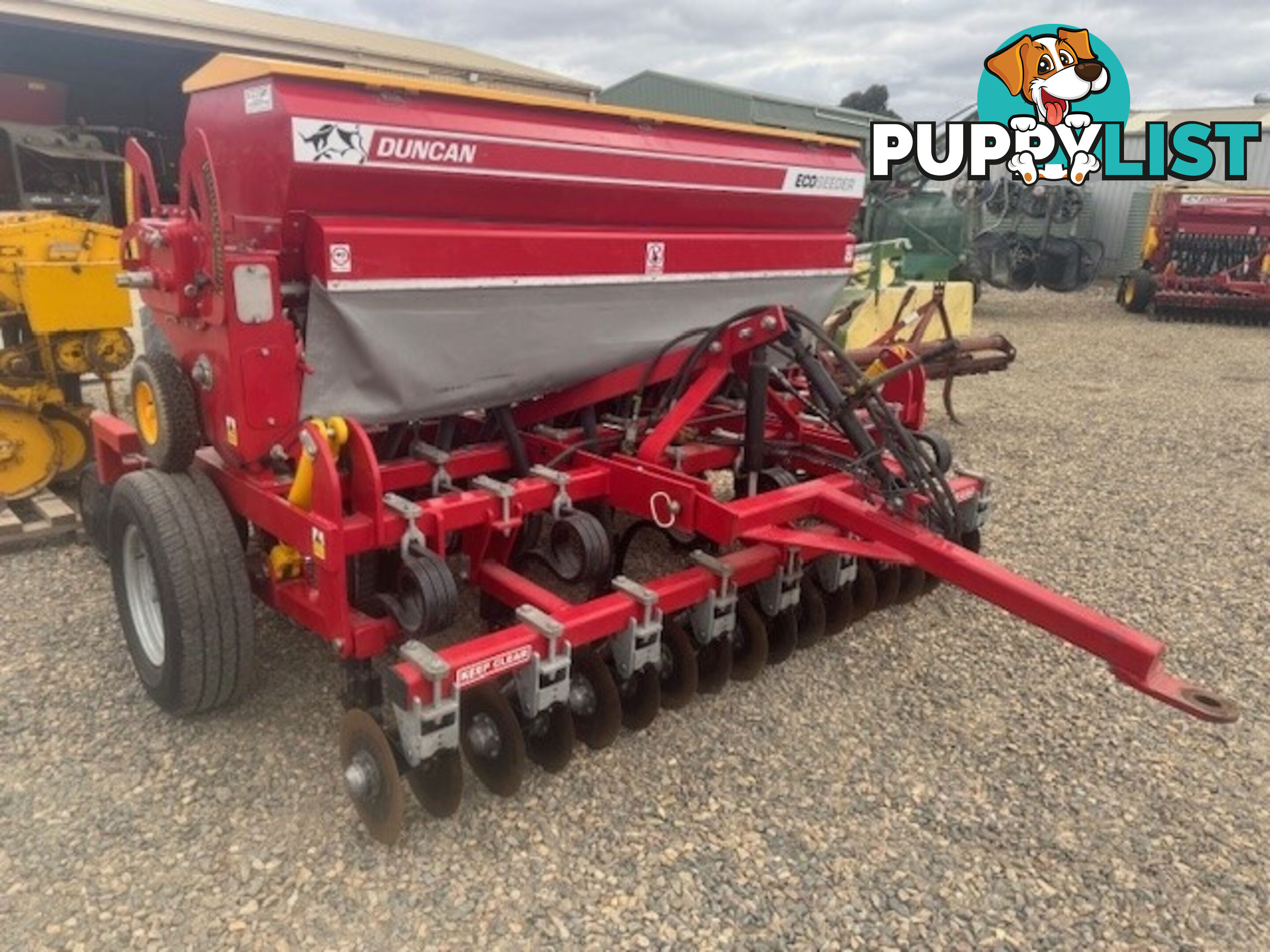Duncan Eco Seeder Disc Seeder Seeding/Planting Equip