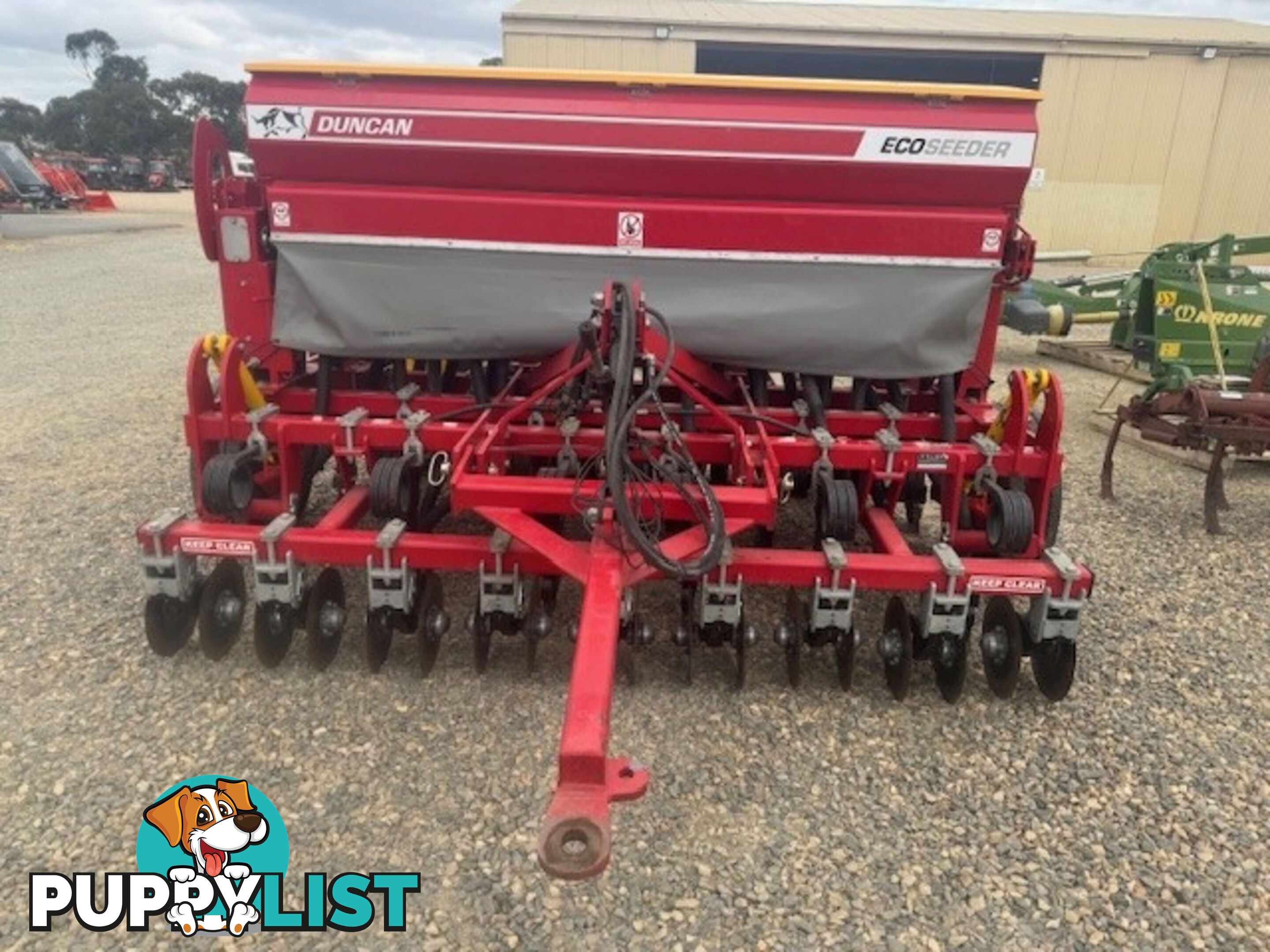Duncan Eco Seeder Disc Seeder Seeding/Planting Equip