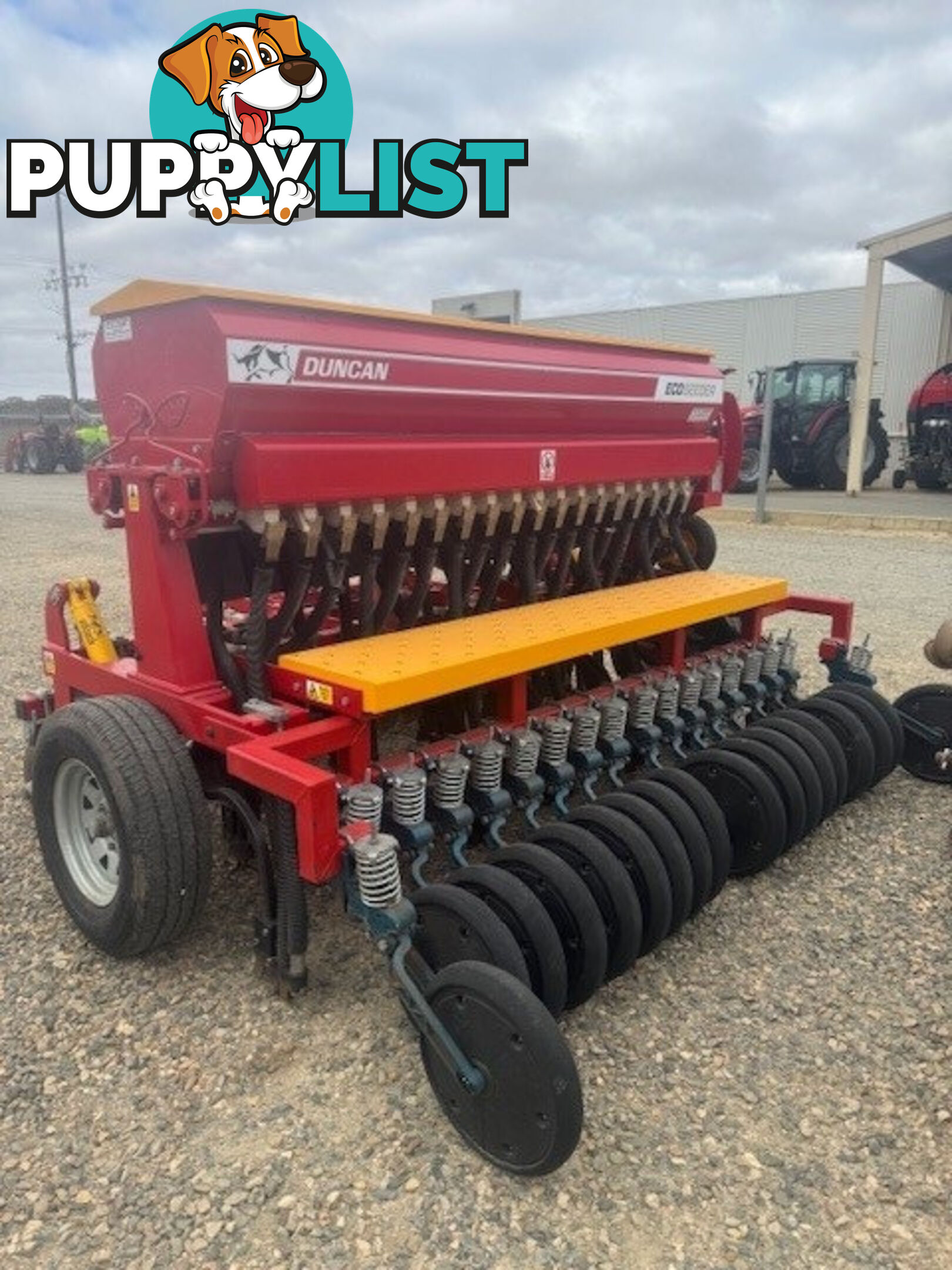 Duncan Eco Seeder Disc Seeder Seeding/Planting Equip