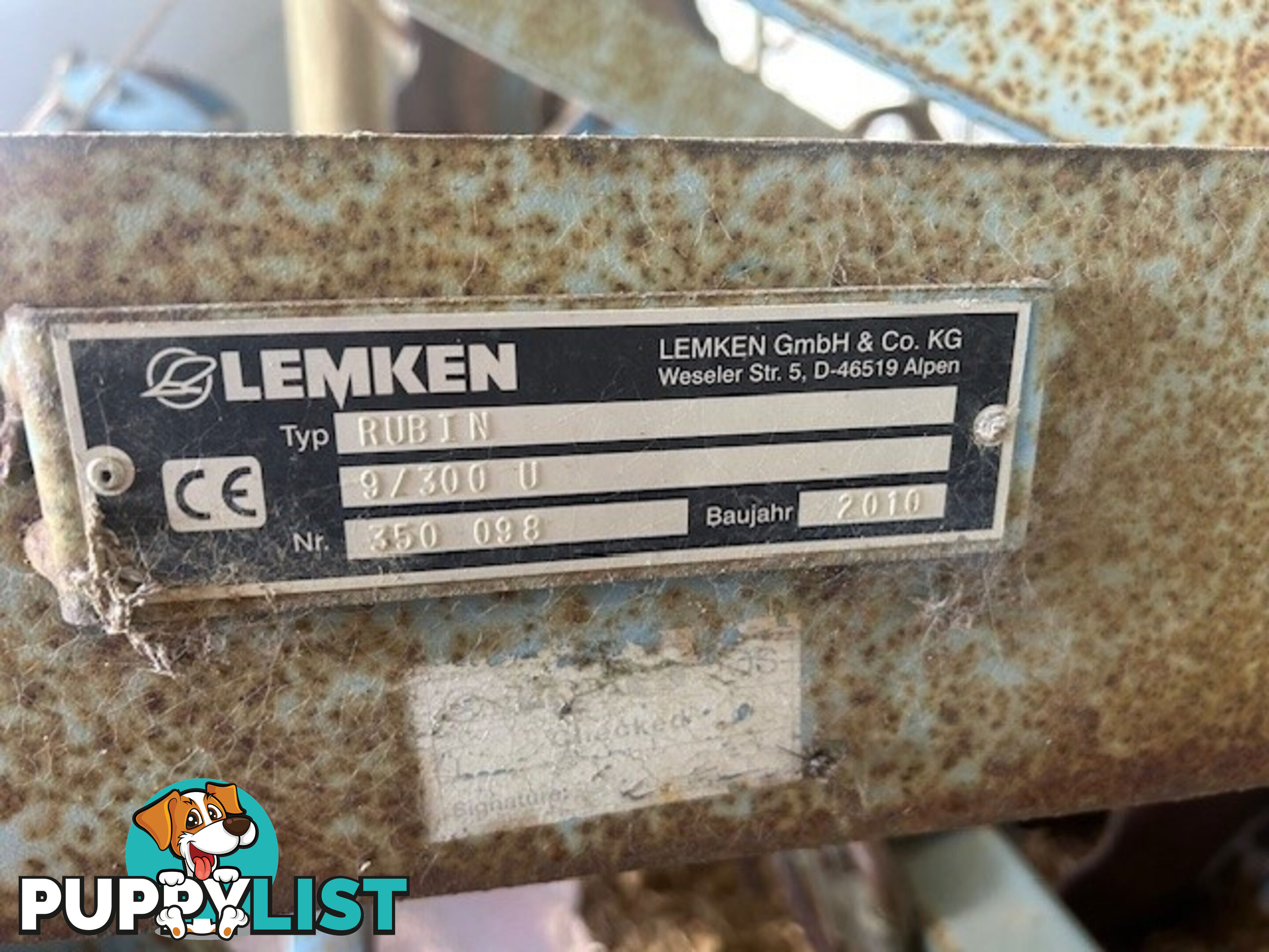 Lemken Rubin 9/300 Disc Plough Tillage Equip