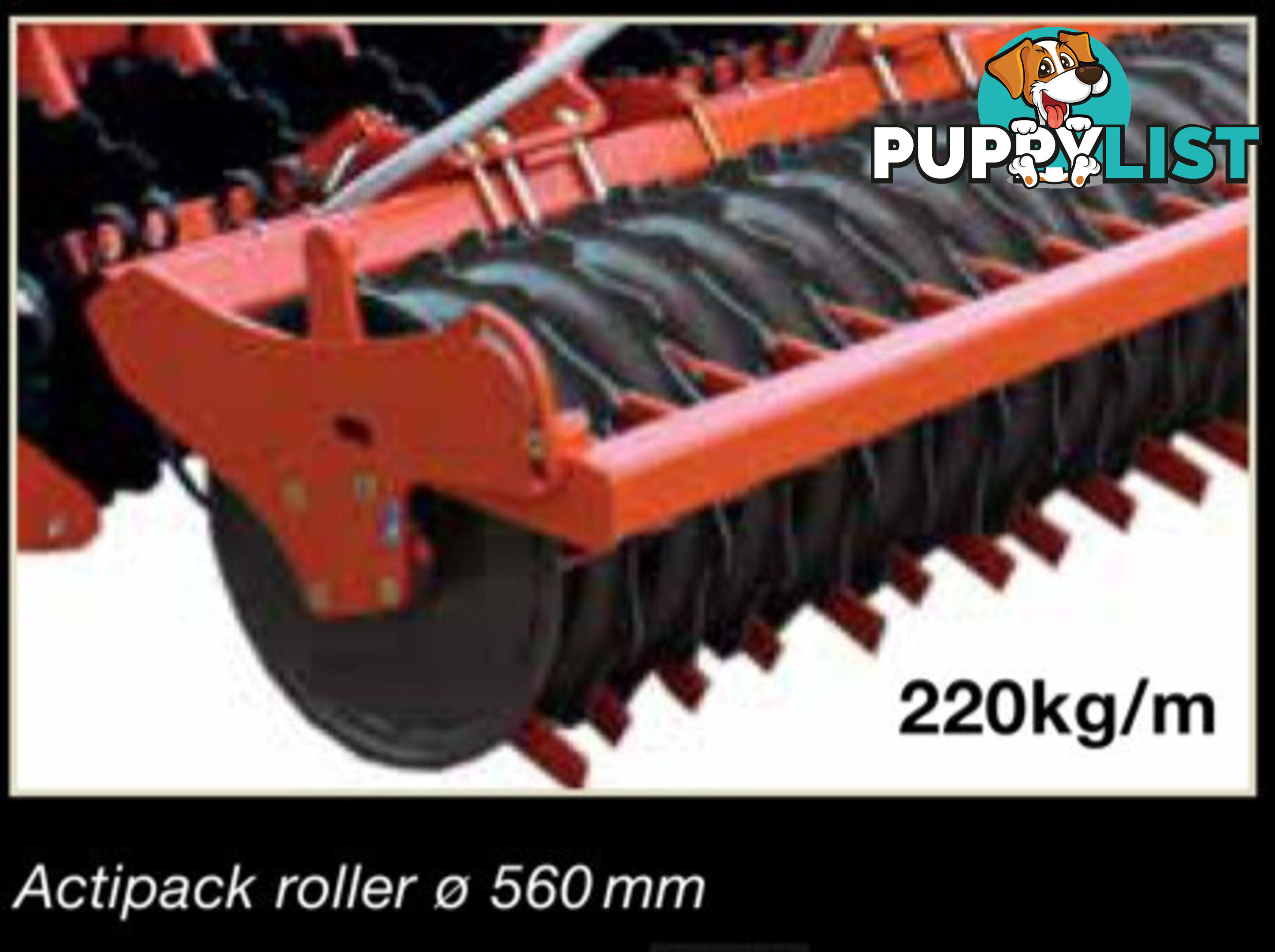 Kubota Actipack Roller 2m Power Harrows Tillage Equip