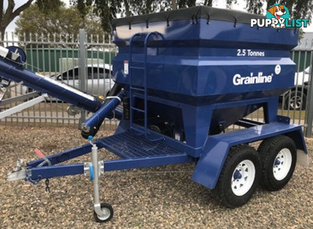 Grainline 2.5 T Feed Out Trailer Bale Wagon/Feedout Hay/Forage Equip