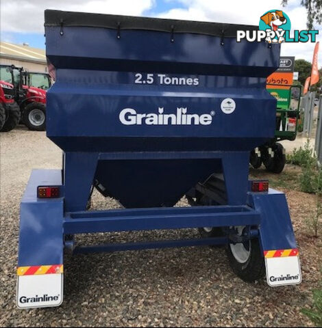 Grainline 2.5 T Feed Out Trailer Bale Wagon/Feedout Hay/Forage Equip