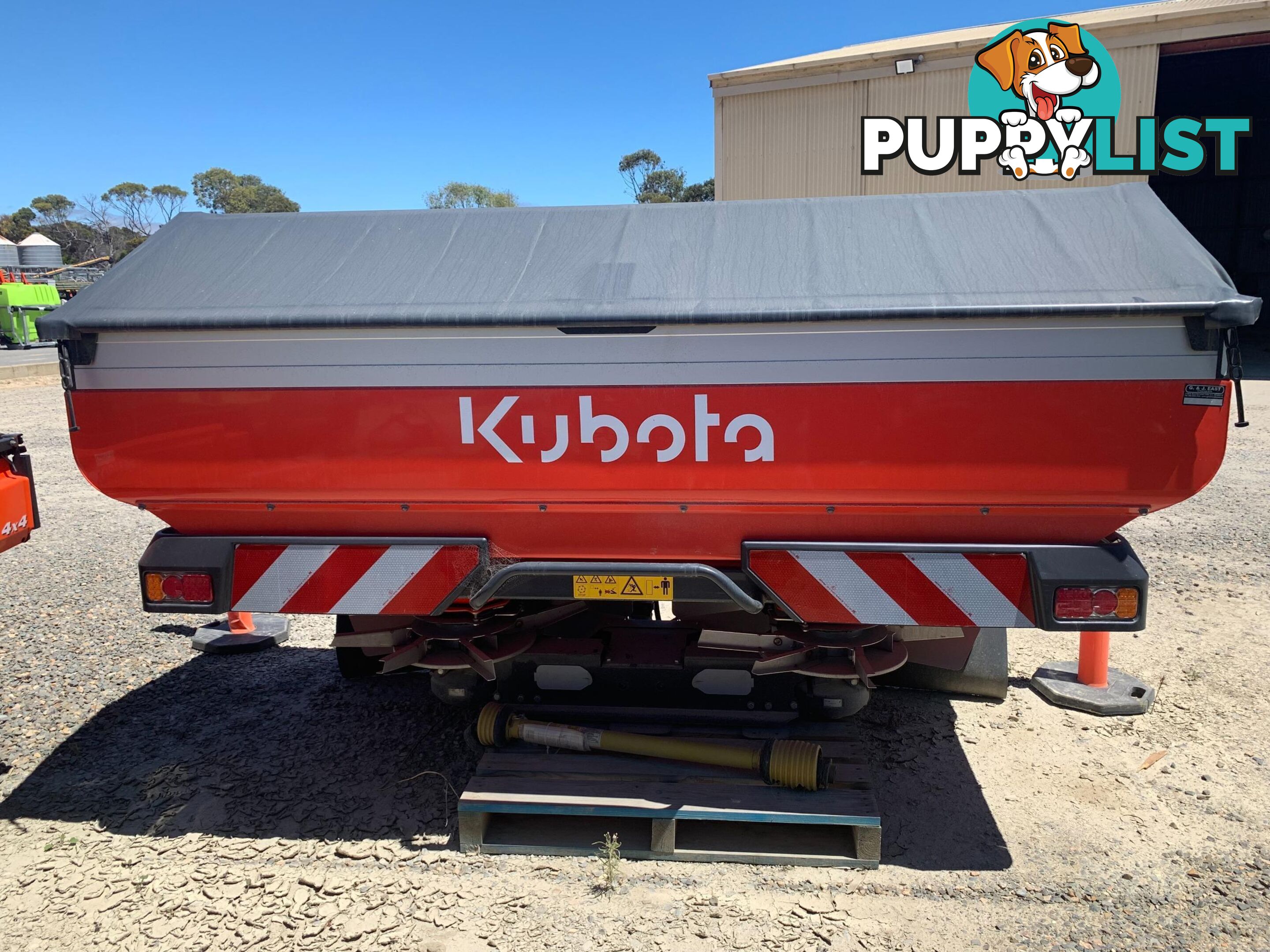 Kubota DSX-W1875 Geospread Isobus Weighing Spreader  Fertilizer/Manure Spreader Fertilizer/Slurry Equip