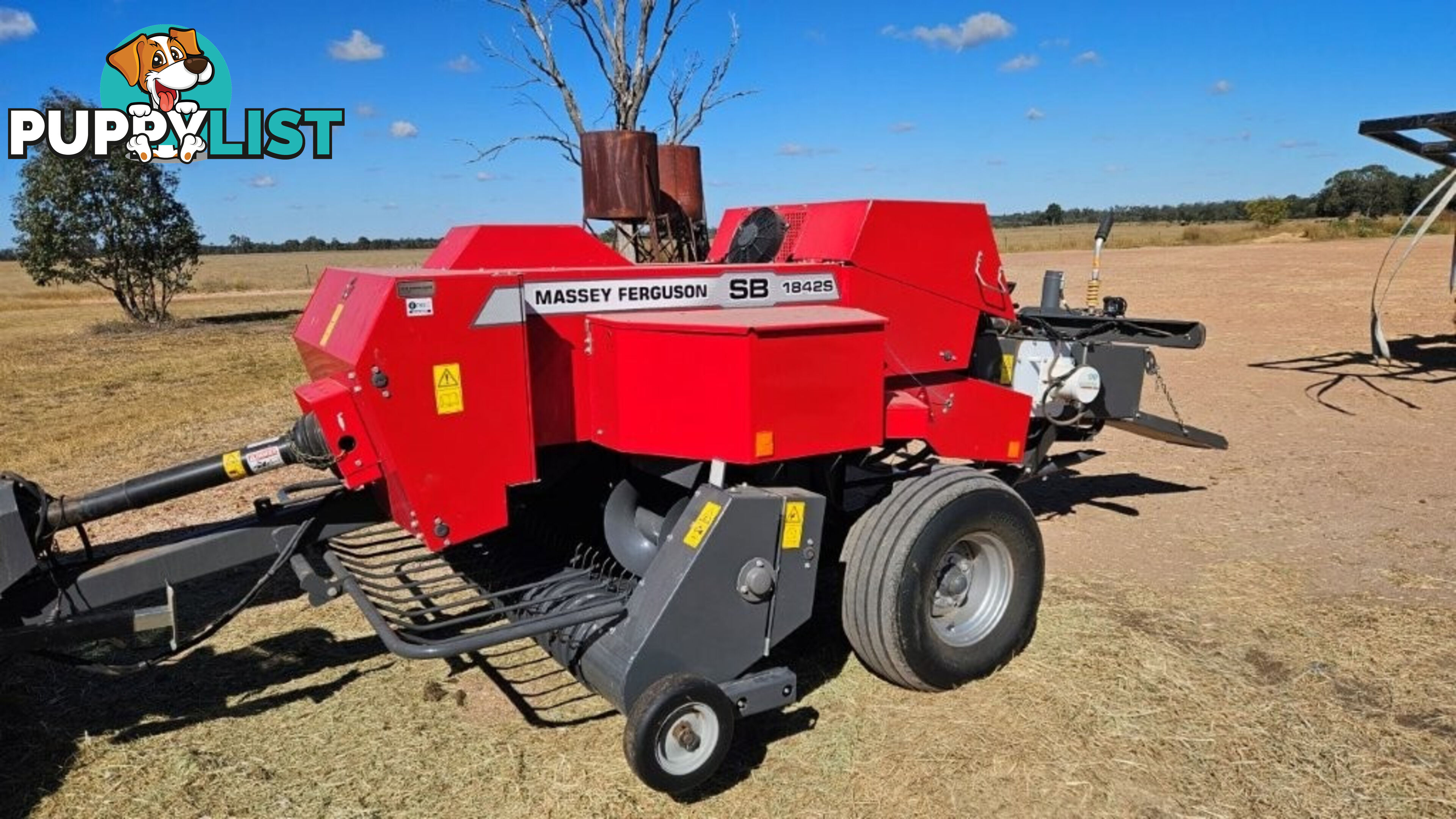 Massey Ferguson 1842S Round Baler Hay/Forage Equip