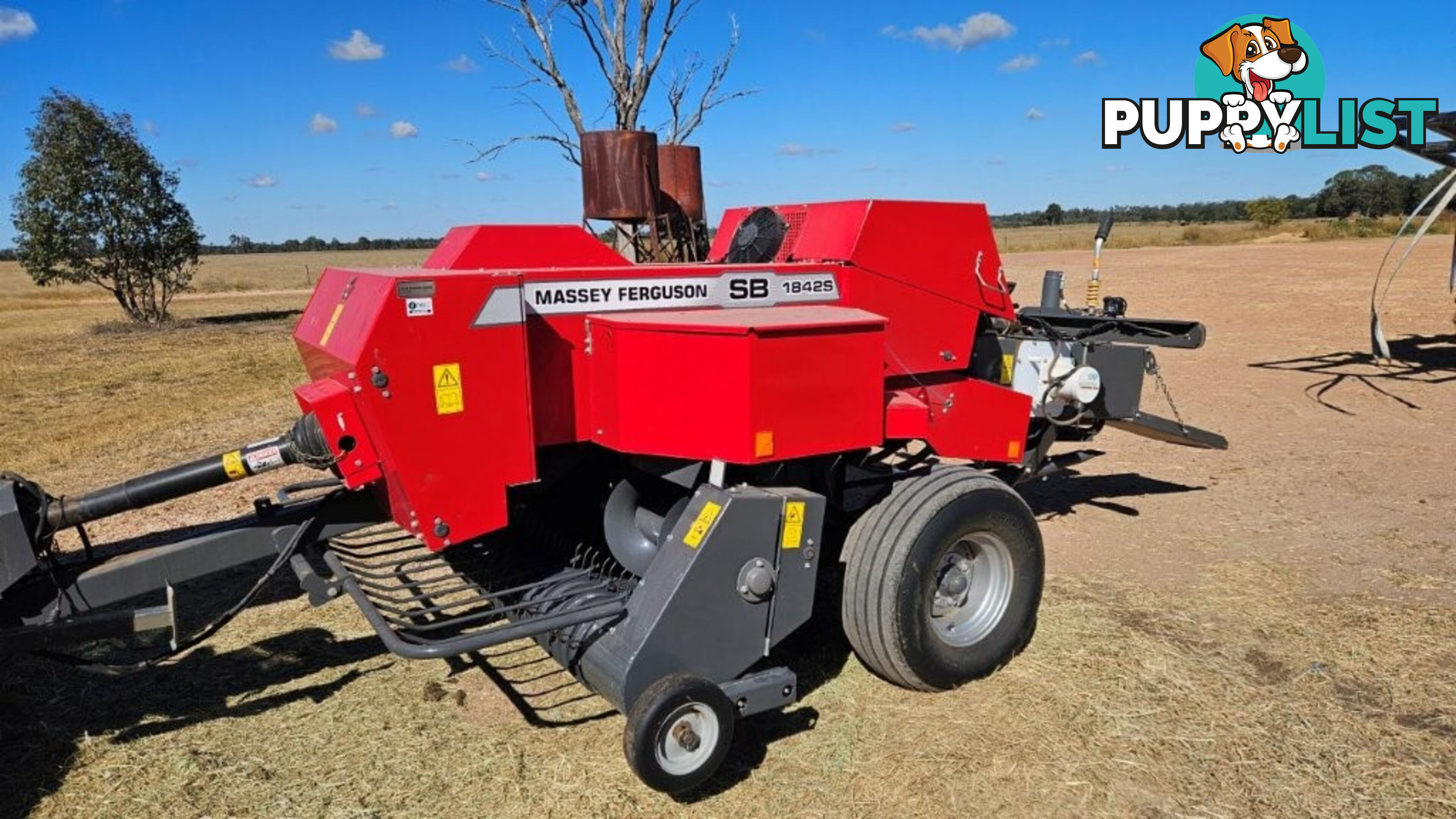 Massey Ferguson 1842S Round Baler Hay/Forage Equip