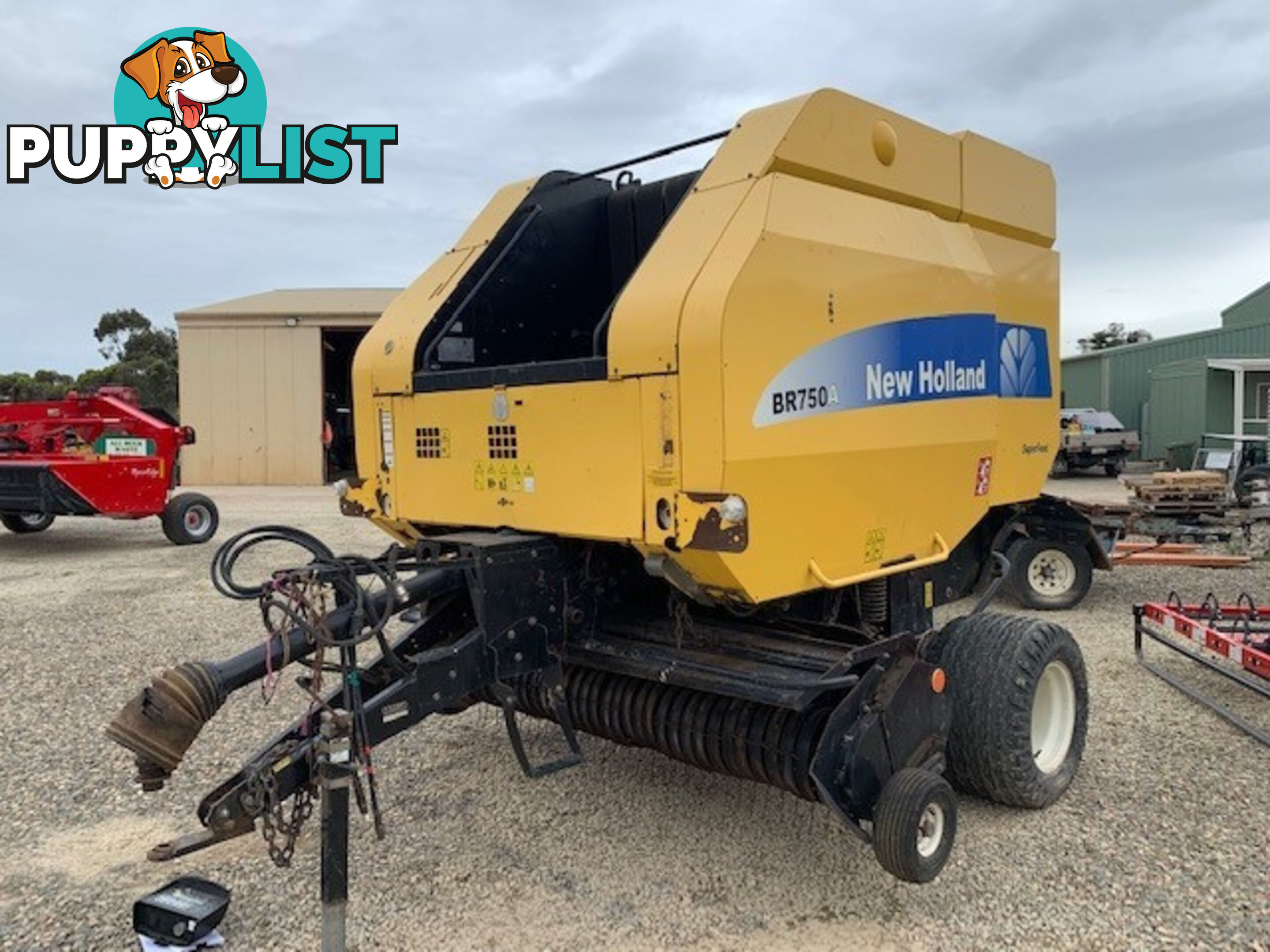 New Holland BR750A Round Baler Hay/Forage Equip