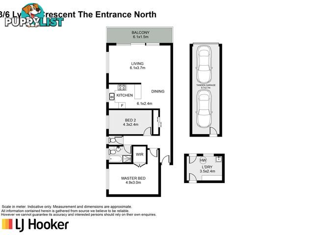 3/6 Lynch Crescent THE ENTRANCE NORTH NSW 2261
