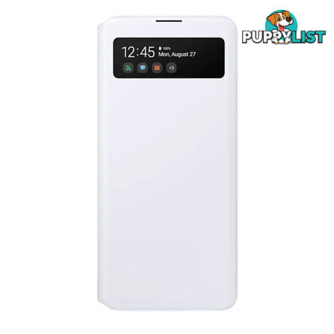 Samsung Galaxy A51 S View Wallet Cover - White