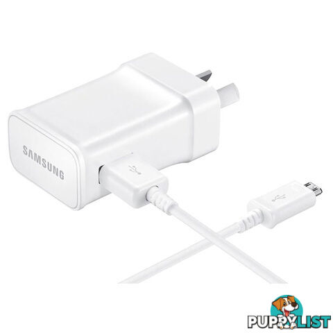 Samsung Micro USB AFC 15W Charge Travel Charger White (OEM Pack)