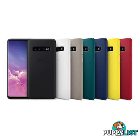 Samsung Galaxy S10 Leather Back Cover MPN: EF-VG973