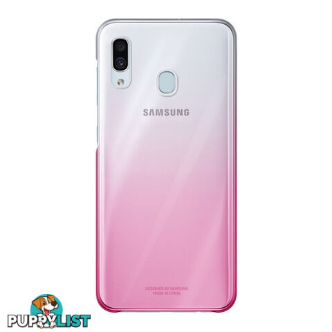 Samsung Galaxy A30 Gradation Cover - Pink