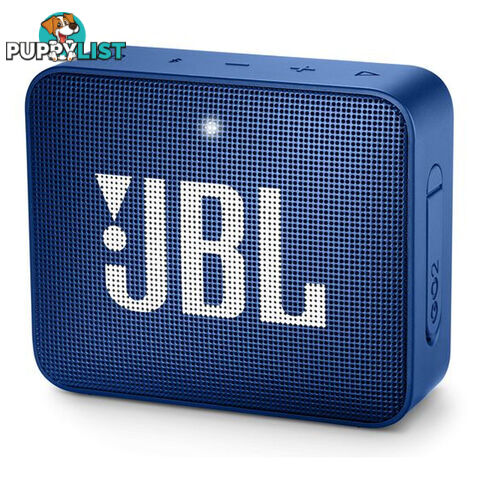 JBL GO 2 Portable Mini Bluetooth Speaker - Deep Blue - JBLGO2BLU - Blue - 6925281931840