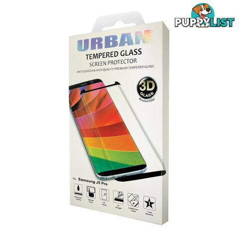 Urban Glass Screen Protector For Samsung J5 Pro - GLASSJ5P - Clear - 9017236606143