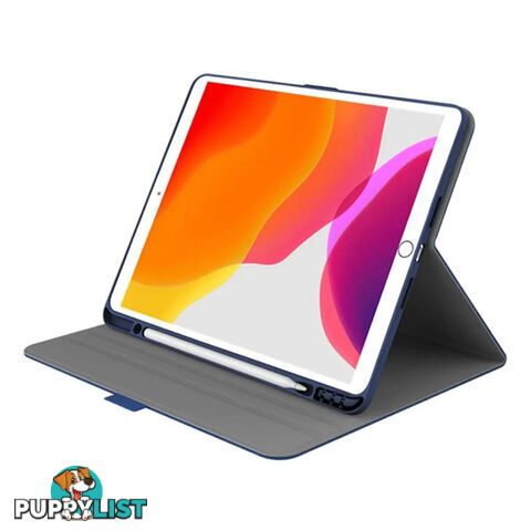 Cygnett Tekview Slimline Case w/ Apple Pencil Holder for iPad 10.2\ - CY3063TEKVI - Blue - 848116024998