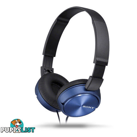 Sony MDR-ZX310AP Stereo Over-Ear Headphones - Blue - MDR-ZX310AP - Blue - 4905524942071