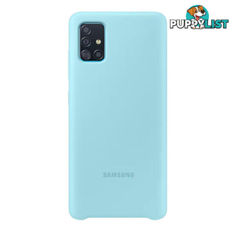 Samsung Galaxy A51 Silicone Cover - Blue